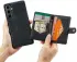 CaseMe Samsung Galaxy S24 Plus Hoes Magnetische Kaarthouder Zwart afbeelding 3