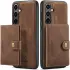 CaseMe Samsung Galaxy S24 Plus Hoes Magnetische Kaarthouder Bruin afbeelding 5