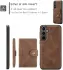 CaseMe Samsung Galaxy S24 Plus Hoes Magnetische Kaarthouder Bruin afbeelding 6