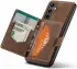 CaseMe Samsung Galaxy S24 Plus Hoes Magnetische Kaarthouder Bruin afbeelding 8