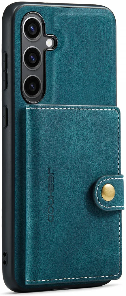 CaseMe Samsung Galaxy S24 Plus Hoes Magnetische Kaarthouder Blauw afbeelding 14