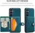 CaseMe Samsung Galaxy S24 Plus Hoes Magnetische Kaarthouder Blauw afbeelding 12