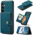 CaseMe Samsung Galaxy S24 Plus Hoes Magnetische Kaarthouder Blauw afbeelding 2