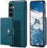 CaseMe Samsung Galaxy S24 Plus Hoes Magnetische Kaarthouder Blauw afbeelding 24