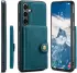CaseMe Samsung Galaxy S24 Plus Hoes Magnetische Kaarthouder Blauw afbeelding 26