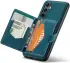 CaseMe Samsung Galaxy S24 Plus Hoes Magnetische Kaarthouder Blauw afbeelding 8