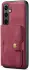 CaseMe Samsung Galaxy S24 Plus Hoes Magnetische Kaarthouder Rood afbeelding 1