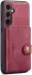 CaseMe Samsung Galaxy S24 Plus Hoes Magnetische Kaarthouder Rood afbeelding 13
