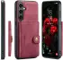 CaseMe Samsung Galaxy S24 Plus Hoes Magnetische Kaarthouder Rood afbeelding 26