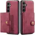 CaseMe Samsung Galaxy S24 Plus Hoes Magnetische Kaarthouder Rood afbeelding 5