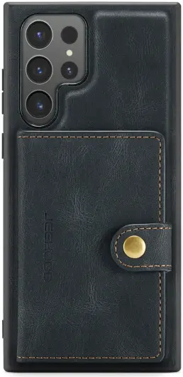 CaseMe Samsung Galaxy S24 Ultra Hoes Magnetische Kaarthouder Zwart afbeelding 17