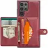 CaseMe JH-01 Samsung Galaxy S24 Ultra Hoes Magnetische Kaarthouder Rood afbeelding 22