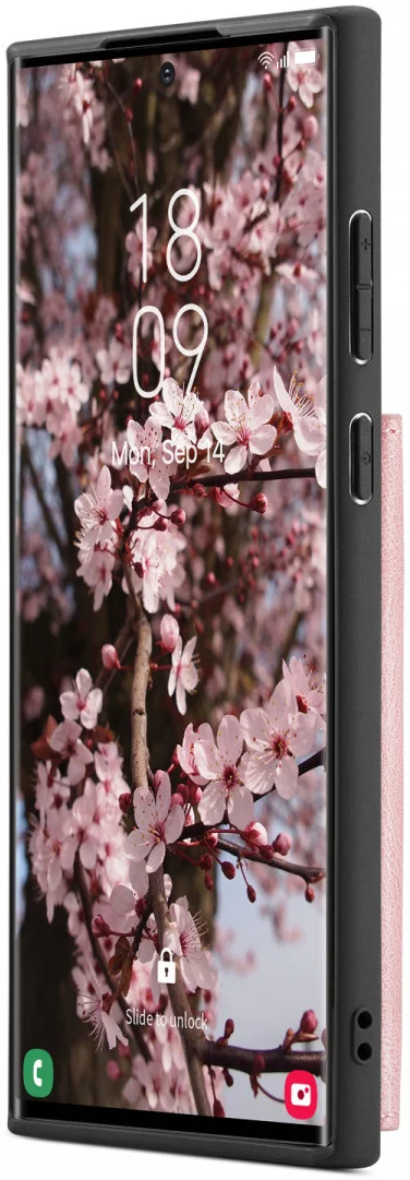 CaseMe JH-01 Samsung Galaxy S24 Ultra Hoes Magnetische Kaarthouder Roze afbeelding 14