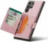 CaseMe JH-01 Samsung Galaxy S24 Ultra Hoes Magnetische Kaarthouder Roze afbeelding 10