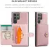 CaseMe JH-01 Samsung Galaxy S24 Ultra Hoes Magnetische Kaarthouder Roze afbeelding 13