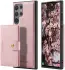 CaseMe JH-01 Samsung Galaxy S24 Ultra Hoes Magnetische Kaarthouder Roze afbeelding 23
