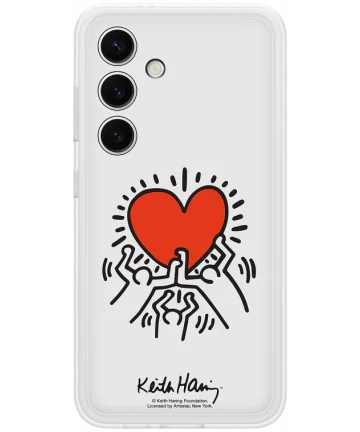 Origineel Samsung Galaxy S24 Hoesje FlipSuit Case Keith Haring Kaart Hoesjes