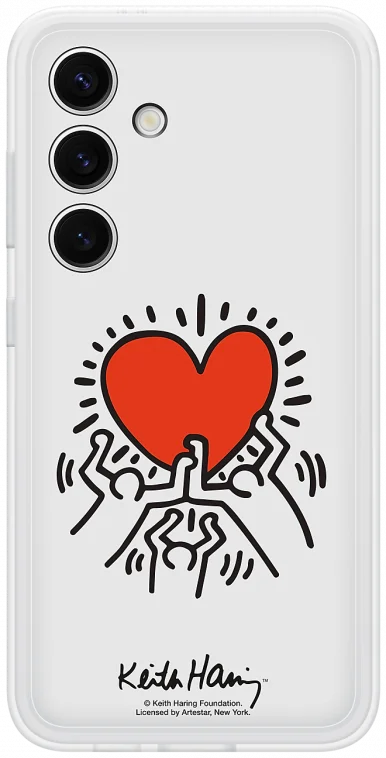 Origineel Samsung Galaxy S24 Hoesje FlipSuit Case Keith Haring Kaart afbeelding 1