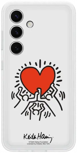 Origineel Samsung Galaxy S24 Hoesje FlipSuit Case Keith Haring Kaart afbeelding 1