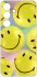 Origineel Samsung Galaxy S24 Hoesje FlipSuit Case Smiley Geel Kaart afbeelding 4