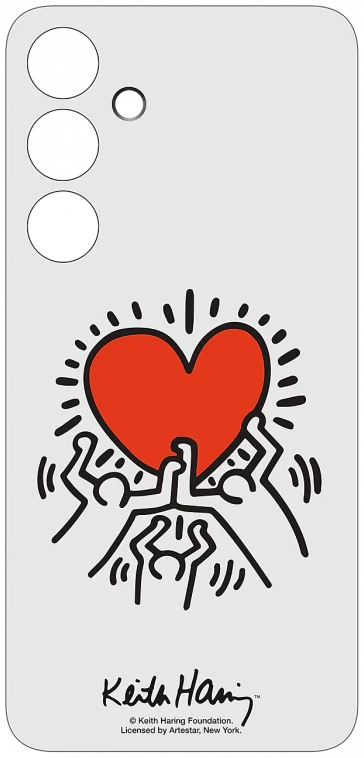 Origineel Samsung Galaxy S24 Plus Hoesje FlipSuit Case Keith Haring afbeelding 4