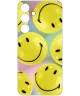 Origineel Samsung Galaxy S24 Plus Hoesje FlipSuit Case Smiley Geel