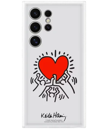 Origineel Samsung Galaxy S24 Ultra Hoesje FlipSuit Case Keith Haring Hoesjes