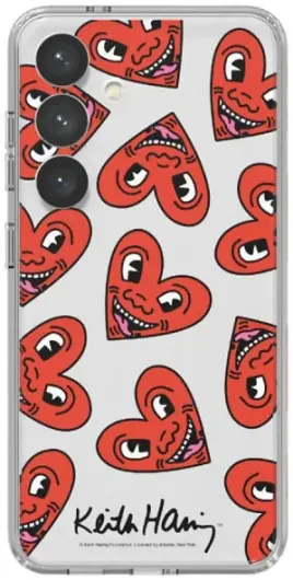 Origineel Samsung Galaxy S24 FlipSuit Plaatje Keith Haring Heart afbeelding 1