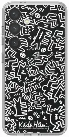 Origineel Samsung Galaxy S24 FlipSuit Plaatje Keith Haring Mono