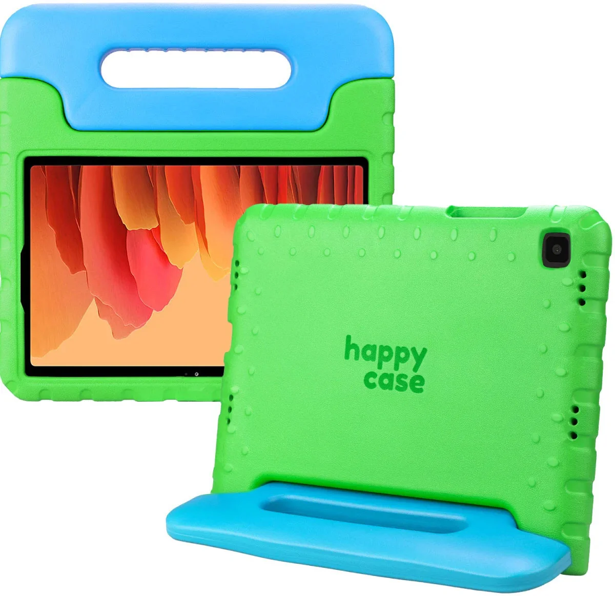 HappyCase Samsung Tab A7 2020/2022 Kinder Tablethoes Handvat Rainbow 1 afbeelding 1