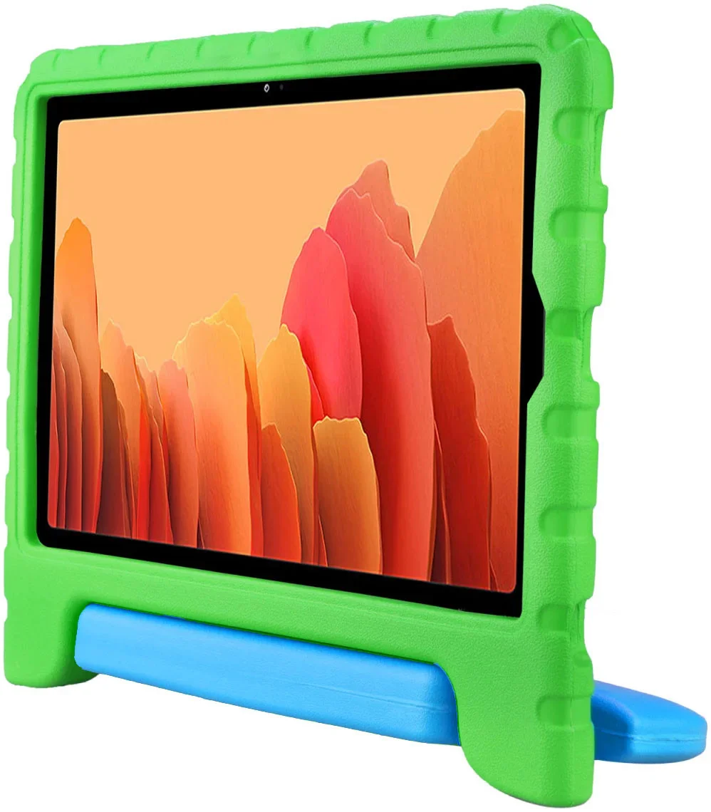 HappyCase Samsung Tab A7 2020/2022 Kinder Tablethoes Handvat Rainbow 1 afbeelding 2