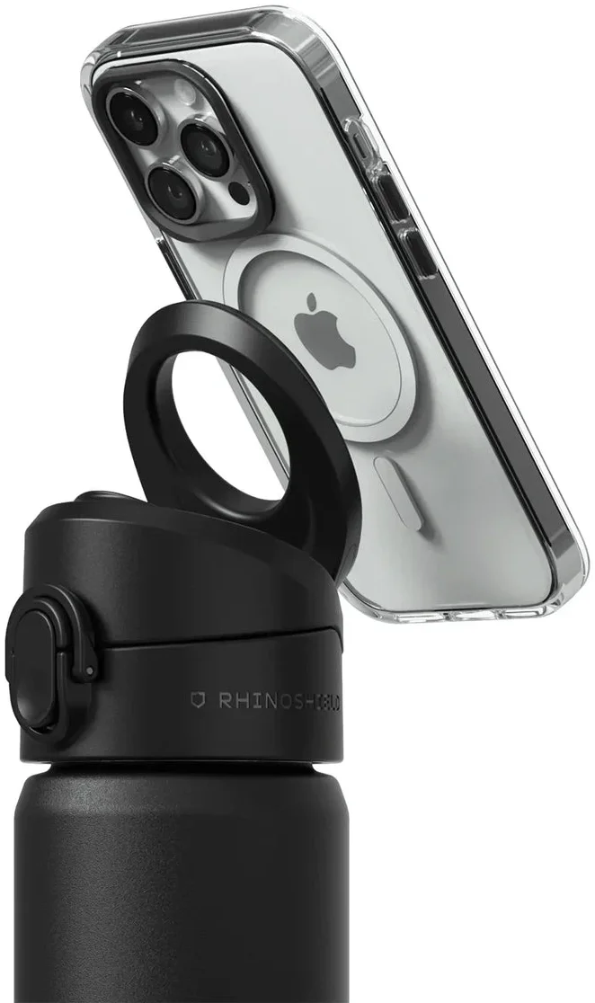 Rhinoshield 700ml Multifunctionele MagSafe Thermo Waterfles Zwart afbeelding 3