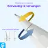 Replacement Plastic en Metalen Tips voor Apple Pencil 1 / 2 Wit 3-Pack afbeelding 3