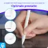 Replacement Plastic en Metalen Tips voor Apple Pencil 1 / 2 Wit 3-Pack afbeelding 5