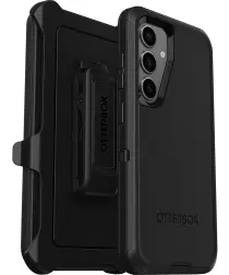 OtterBox Defender Samsung Galaxy S24 Hoesje Back Cover Zwart