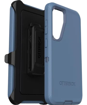 OtterBox Defender Samsung Galaxy S24 Hoesje Back Cover Blauw Hoesjes