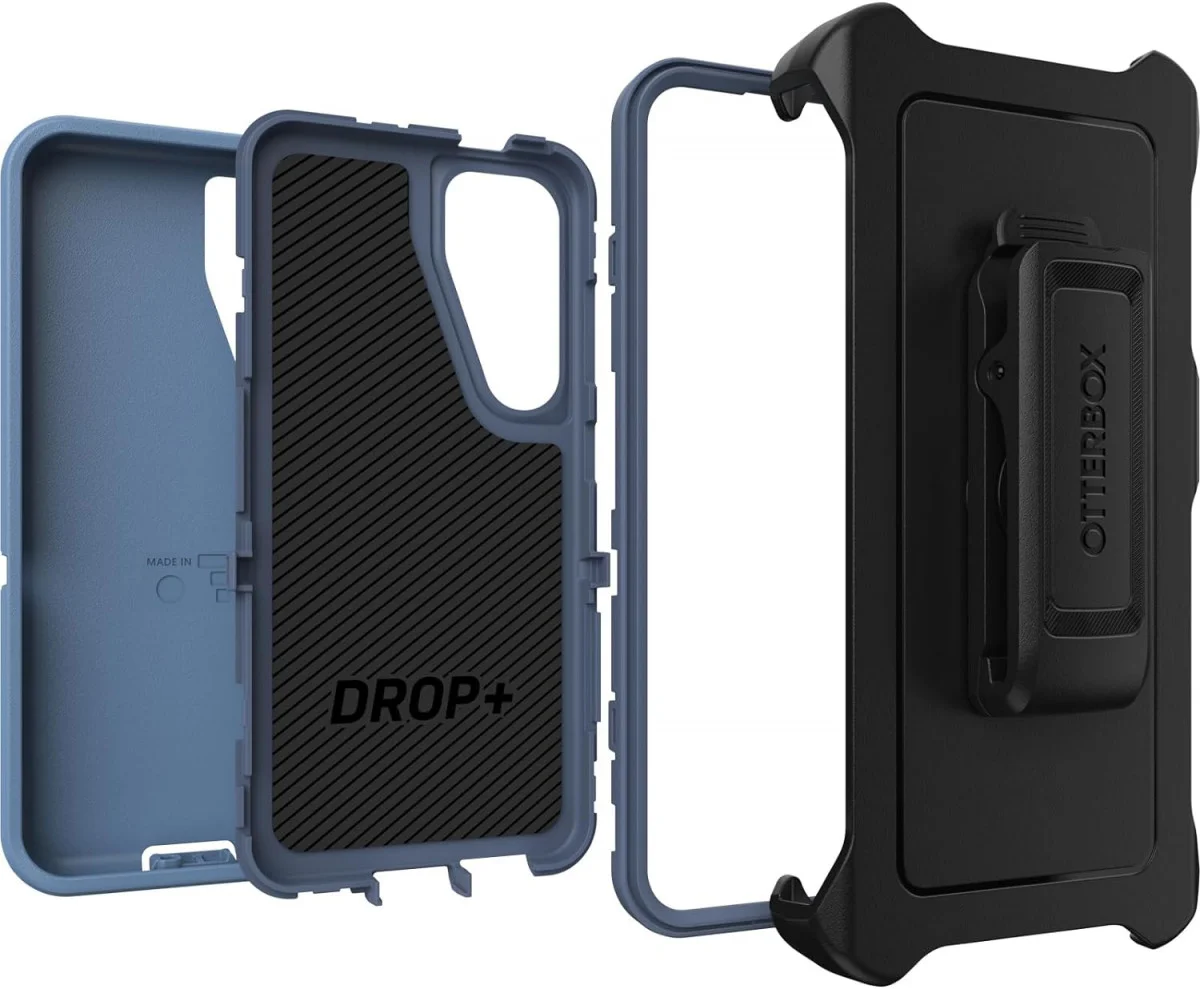 OtterBox Defender Samsung Galaxy S24 Hoesje Back Cover Blauw afbeelding 10