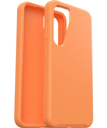 OtterBox Symmetry Samsung Galaxy S24 Hoesje Back Cover Oranje Hoesjes
