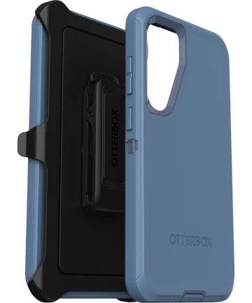 OtterBox Defender Samsung Galaxy S24 Plus Hoesje Back Cover Blauw Hoesjes
