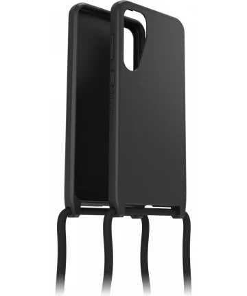 OtterBox React Necklace Samsung Galaxy S24 Plus Hoesje Koord Zwart Hoesjes