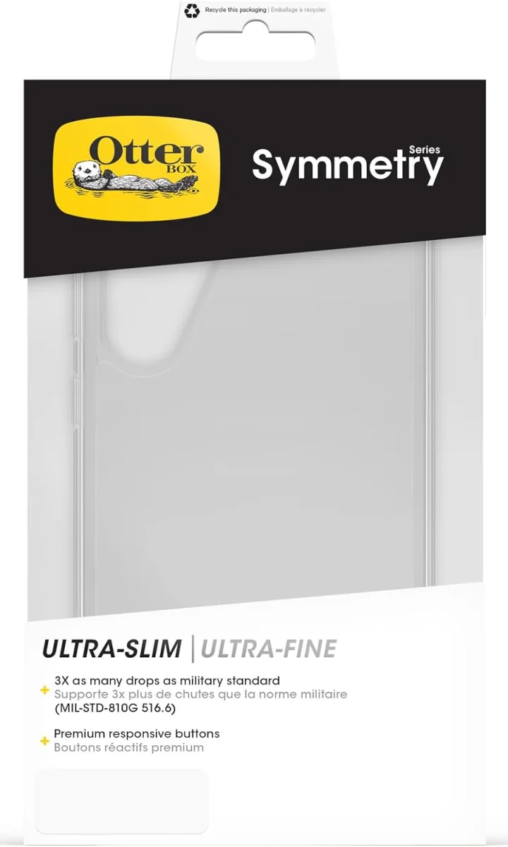 OtterBox Symmetry Samsung Galaxy S24 Plus Hoesje Back Cover Clear afbeelding 5