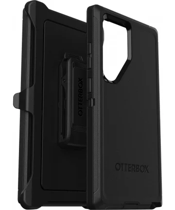OtterBox Defender Samsung Galaxy S24 Ultra Hoesje Back Cover Zwart Hoesjes