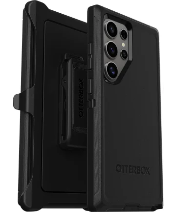 OtterBox Defender Samsung Galaxy S24 Ultra Hoesje Back Cover Zwart Hoesjes