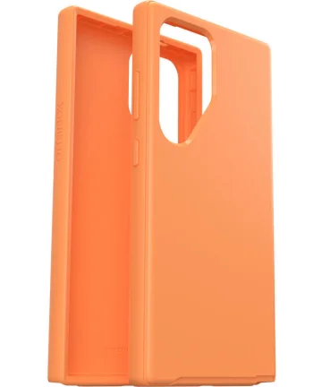 OtterBox Symmetry Samsung Galaxy S24 Ultra Hoesje Back Cover Oranje Hoesjes