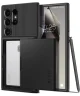 Spigen Slim Armor CS Samsung Galaxy S24 Ultra Hoesje Back Cover Zwart