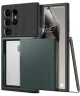 Spigen Slim Armor CS Samsung Galaxy S24 Ultra Hoesje Back Cover Groen