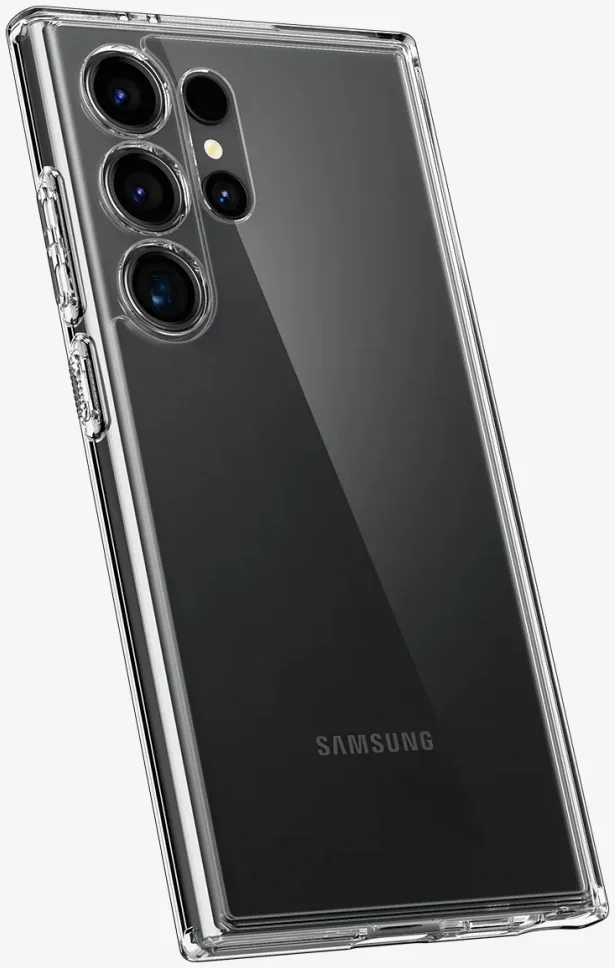 Spigen Ultra Hybrid Samsung S24 Ultra Hoesje Back Cover Transparant afbeelding 9