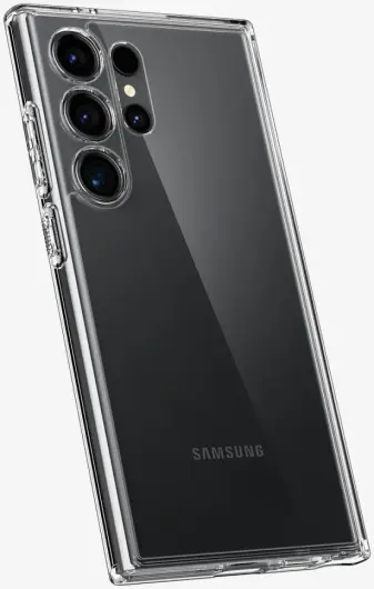 Spigen Ultra Hybrid Samsung S24 Ultra Hoesje Back Cover Transparant afbeelding 9