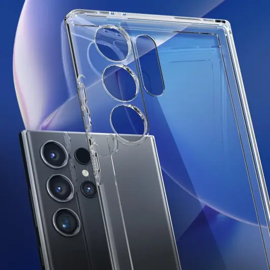 Spigen Ultra Hybrid Samsung S24 Ultra Hoesje Back Cover Transparant afbeelding 15