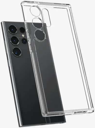 Spigen Ultra Hybrid Samsung S24 Ultra Hoesje Back Cover Transparant afbeelding 3